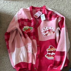 Strawberry Shortcake Cardigan